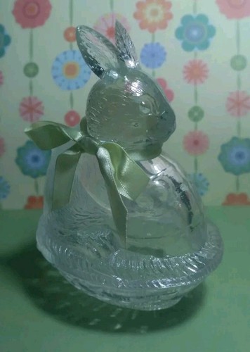 Vintage bunny rabbit glass - bunny,